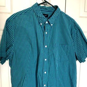 Men's XL J.Crew Short Sleeve Button Down